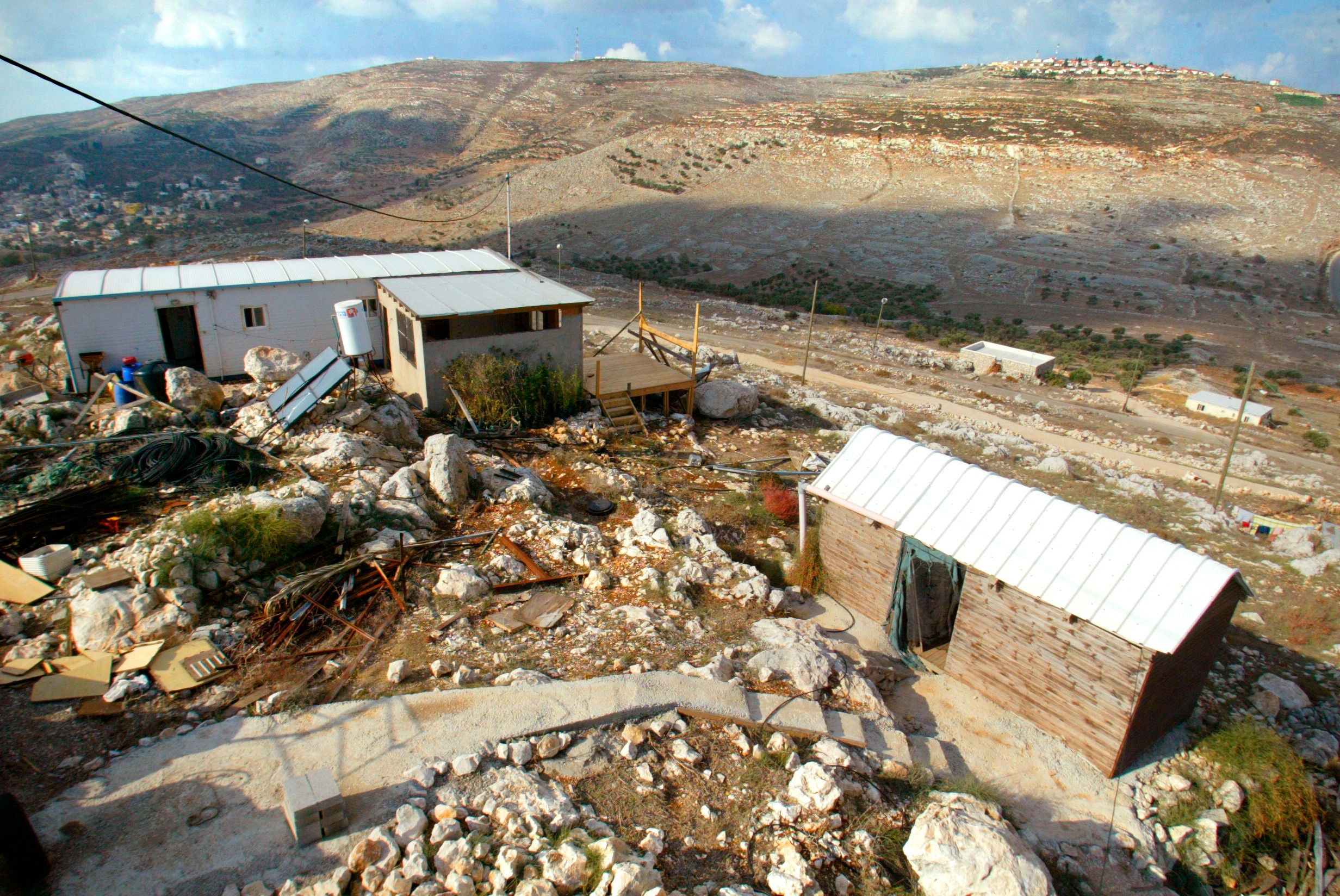 היישוב גבעת רונן | צילום: פלאש 90