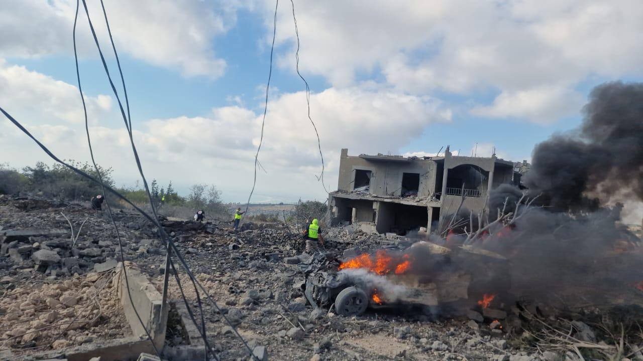 בזמן שנסראללה מאיים: חיל האוויר תקף מחסן אמל"ח של חיזבאללה
