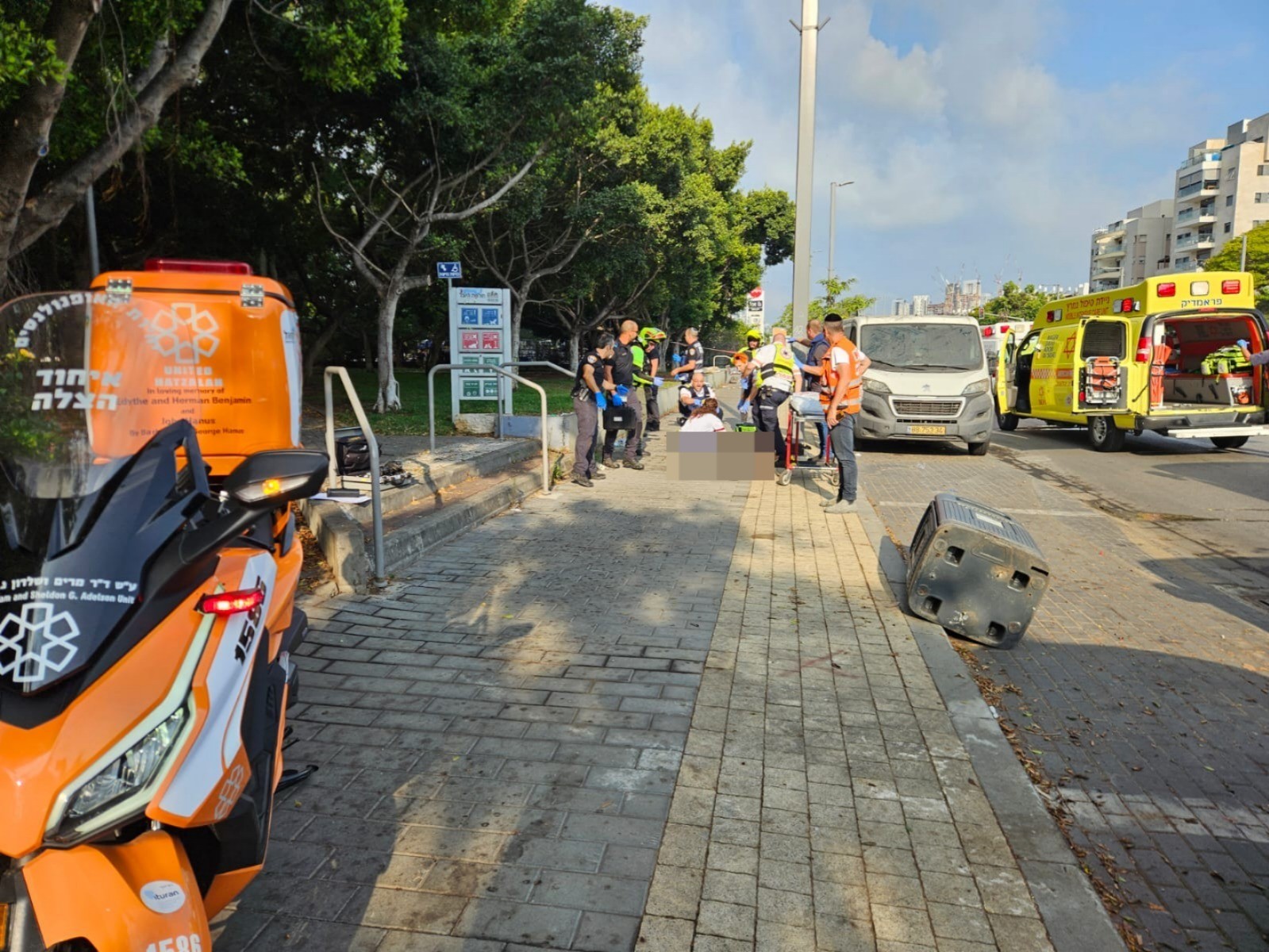 עד ראייה משחזר את האימה: "ראיתי אותו שוכב בתוך שלולית דם"