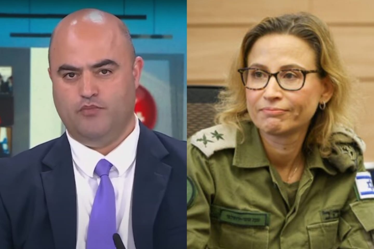 כתבנו המשפטי יאיר אלטמן והפצ"רית | צילום:  עכשיו 14, דוברות הכנסת
