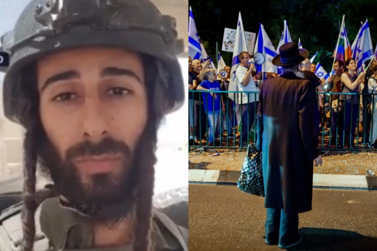 הלוחם החרדי: "ימניים ושמאלנים, לא נהסס למסור את הנפש אחד בשביל השני"