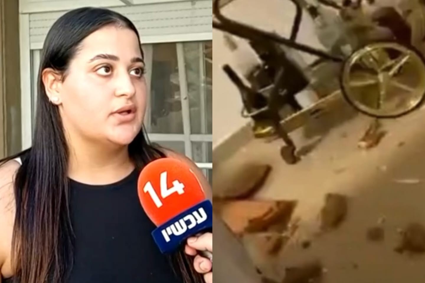 יובל סעדה, תושבת העיר עכו | צילום: עכשיו 14