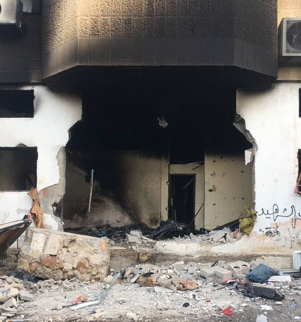 תיעוד: כך נראית זירת הקרב בה חוסלו ארבעת המחבלים בטולכרם