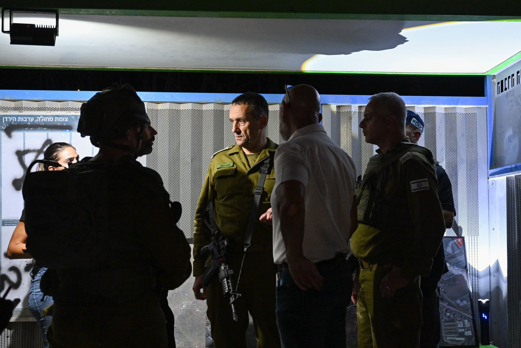 הרמטכ"ל בבקעה: "לא הצלחנו במשימה לתפוס את המחבלים לפני"