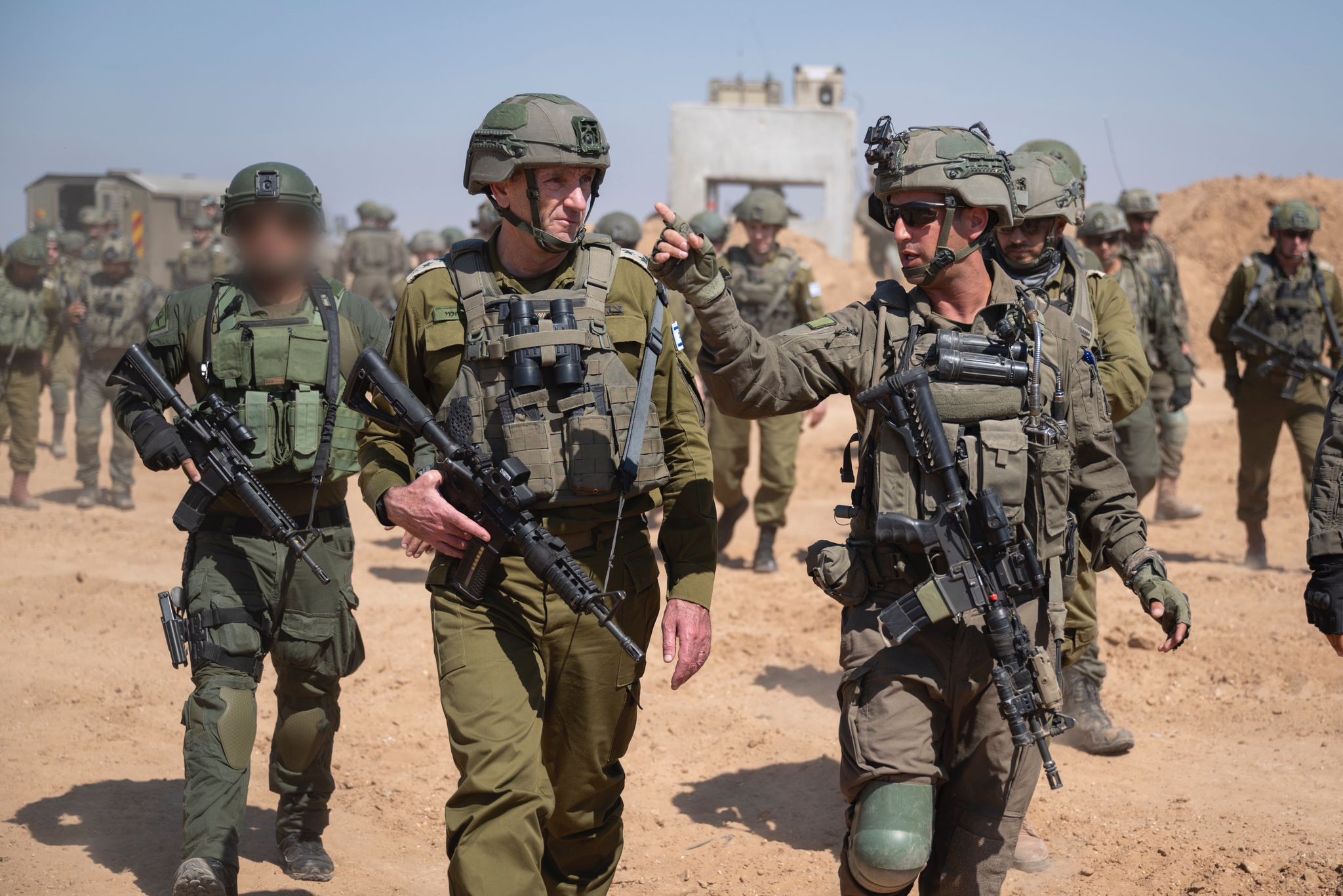 הרמטכ"ל מבהיר: "יש לנו נחישות רבה מאוד להילחם בחמאס"