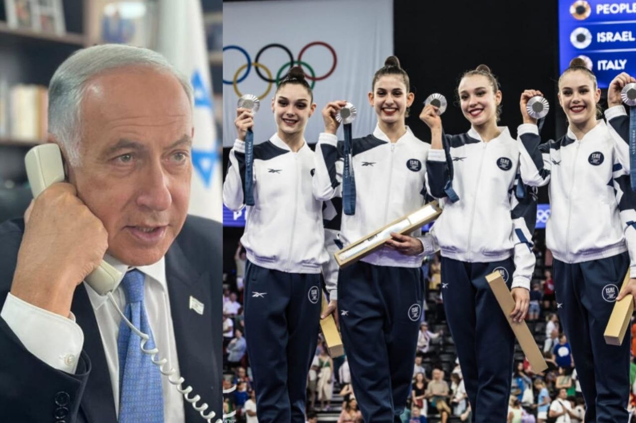 נתניהו לנבחרת ההתעמלות: "אתן שוות זהב! כל המדינה גאה בכן"