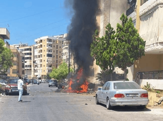 דיווח ערבי: סיכול ממוקד לעבר רכב באזור צידון | תיעוד