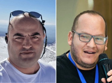 יאיר אלטמן, חיים לוינסון | צילום: משה שי, רשתות חבריות לפי סעיף 27א
