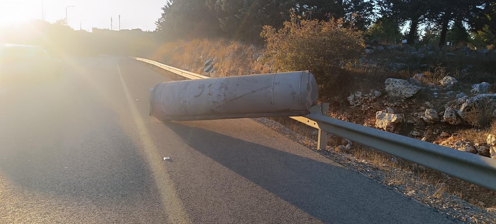שברי יירוט של טיל ששוגר מתימן נפלו בסמוך לירושלים