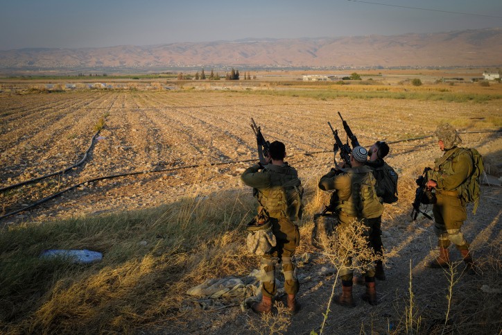 תצפיתניות סיכלו הברחת אמצעי לחימה בבקעת הירדן | תיעוד
