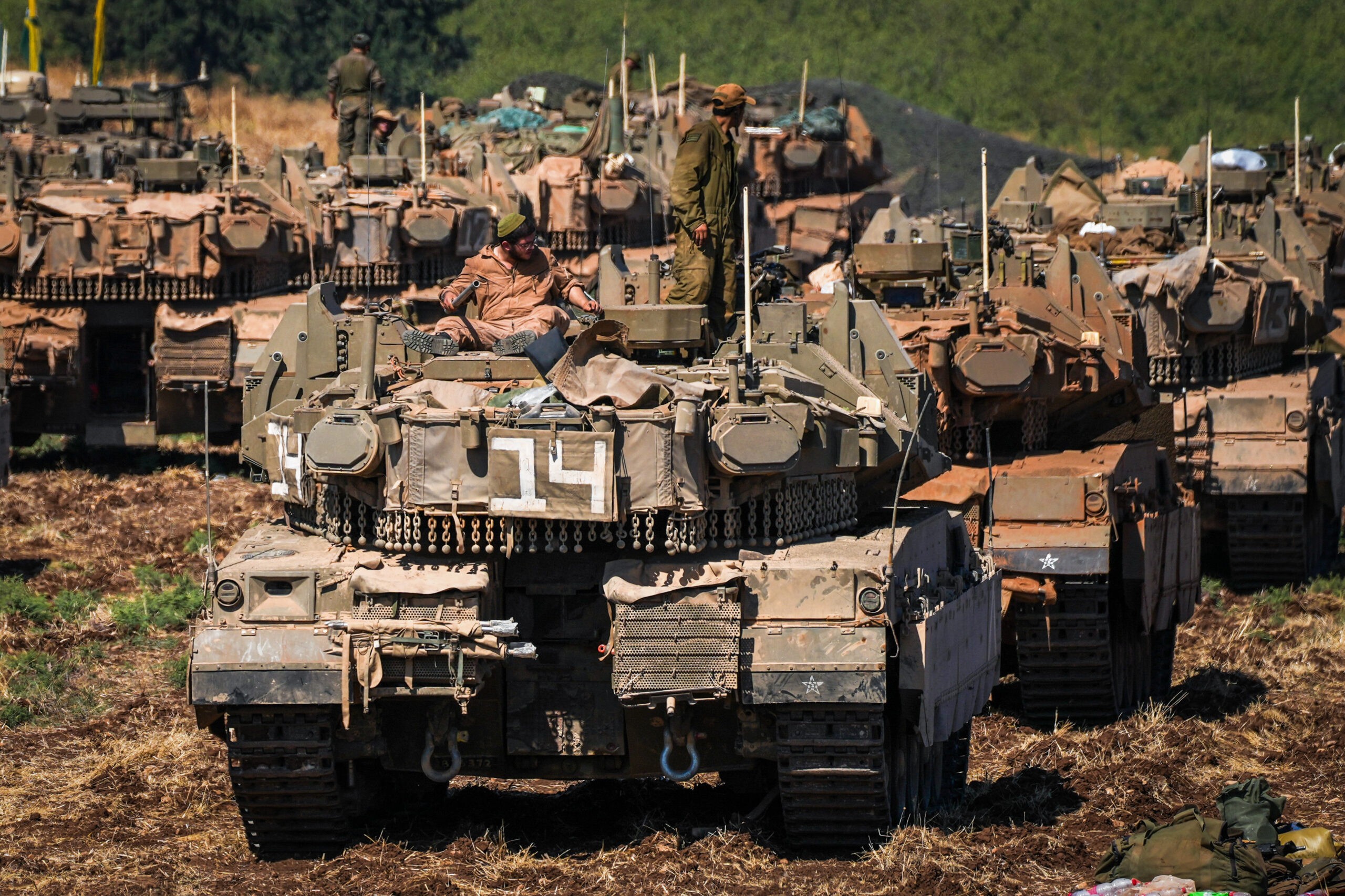 הכניסה הקרקעית ללבנון: תיעוד מהכנות אוגדה 98