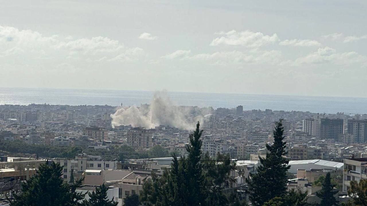פיצוץ ענק ועשן ברובע דאחיה: תיעוד מתקיפת חיל האוויר בביירות