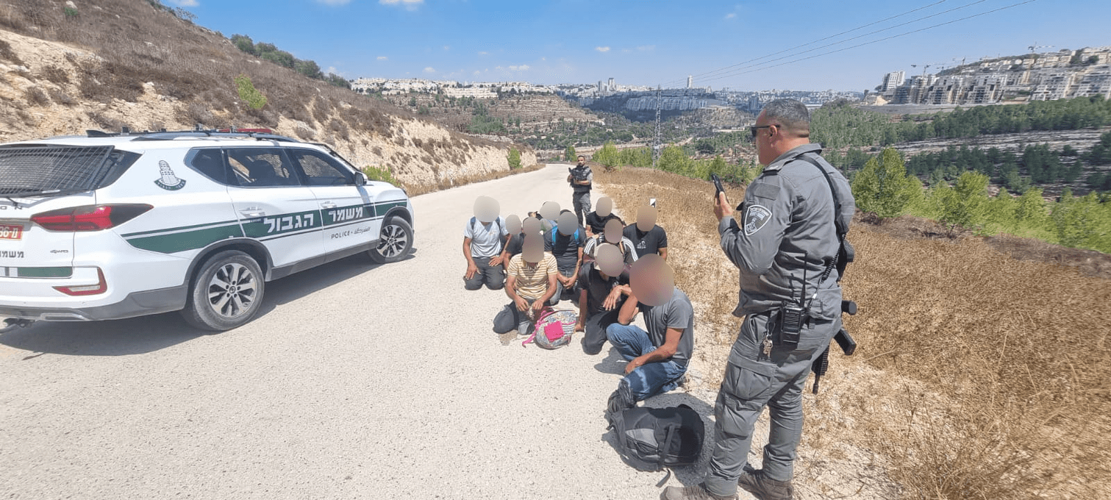 19,400 שוהים בלתי חוקיים נעצרו על ידי מג"ב במבצע ענק