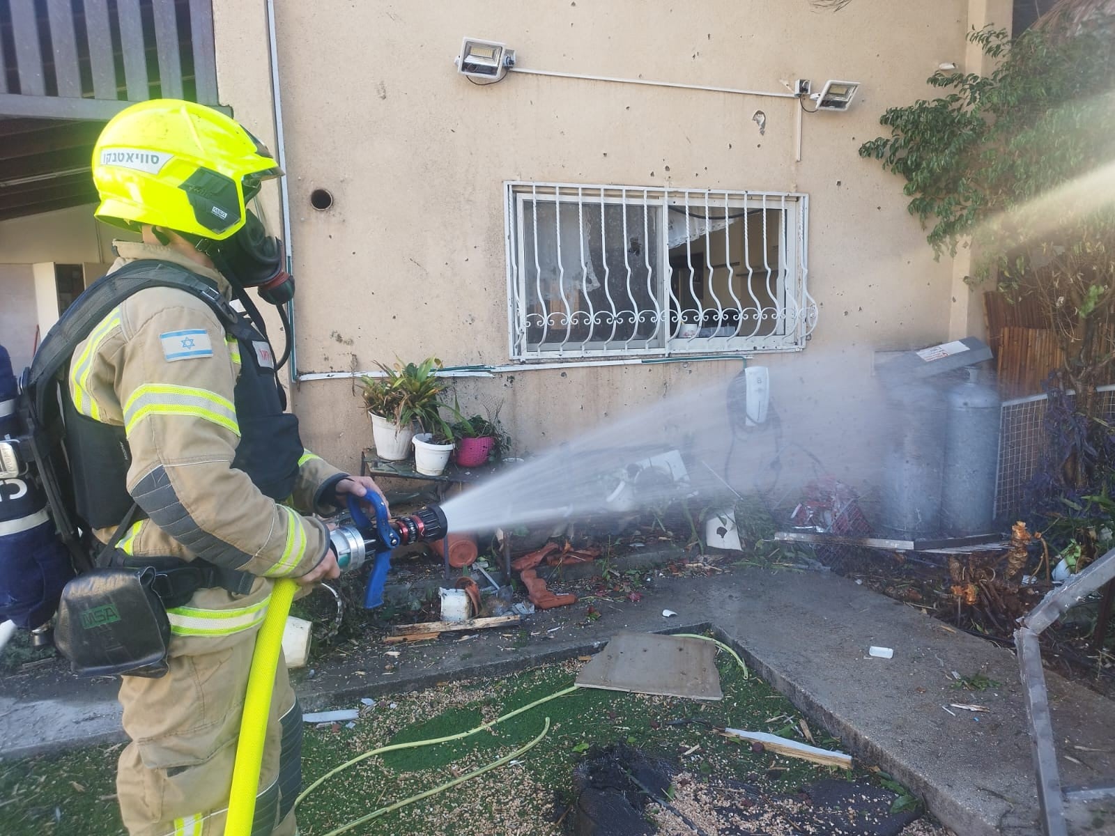 כוחות הכיבוי פועלים בצפון | קרדיט: דוברות כבאות והצלה