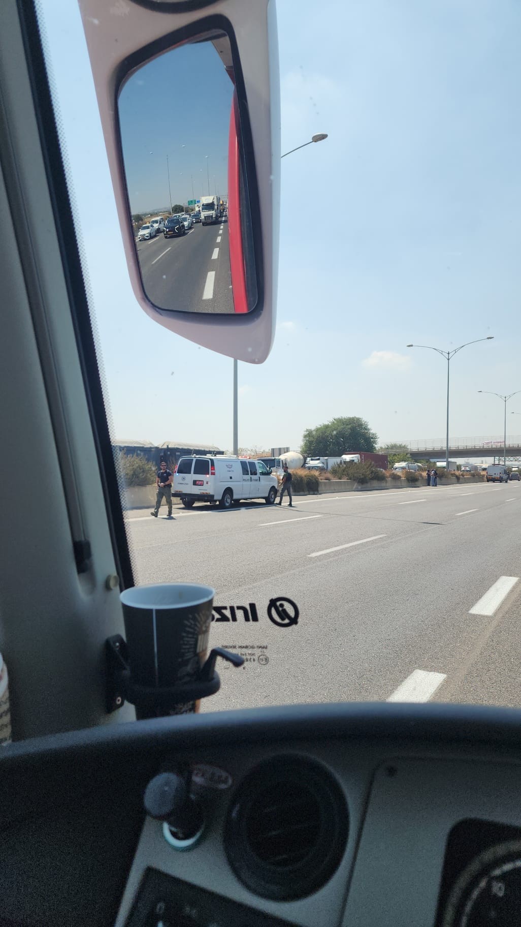 כביש 6 נחסם בשל חשד לאירוע בטחוני, מסוק הוזנק לאזור | תיעוד