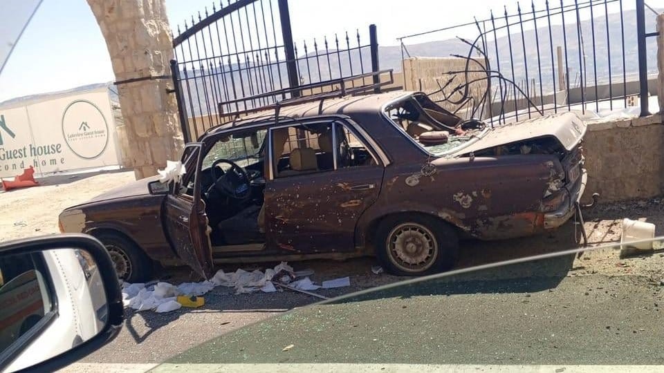 כוחותינו תקפו מהאוויר כלי רכב במזרח לבנון | תיעוד מהזירה