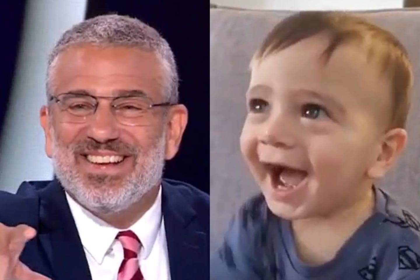 כבש אותנו: כך הגיב התינוק כשהתחילה תוכנית "הפטריוטים" | צפו