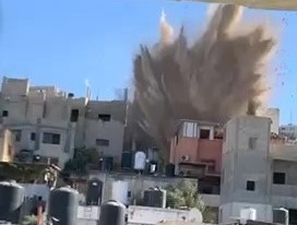 פיצוץ אדיר: מצבור אמל"ח תת קרקעי הושמד בג'נין | תיעוד