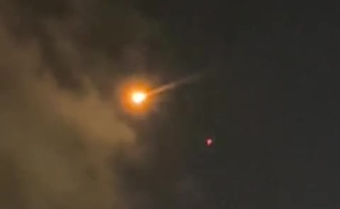 מערכת חץ בפעולה: תיעוד המיירט מעל שמי המרכז | צפו