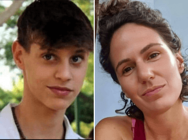 "בזכותך אני פה היום": נעם אור נפרד מכרמל גת, ששהתה לצדו בשבי | צילום: דוברות בארי, מטה המשפחות