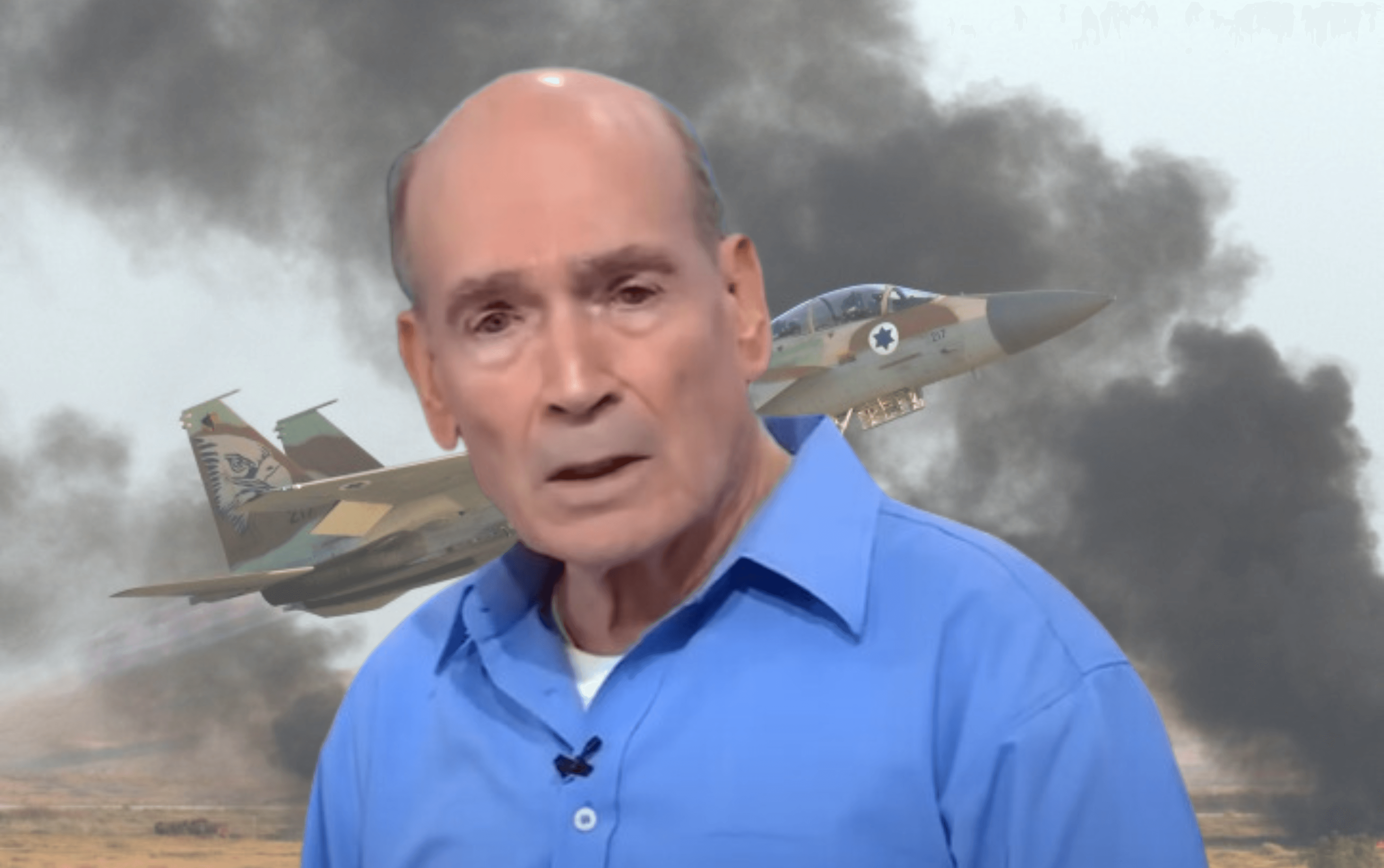 מפקד טייסת 69 לשעבר, מאיר מוסט, מטוס F-15 | צילום: עופר זידון, פלאש 90