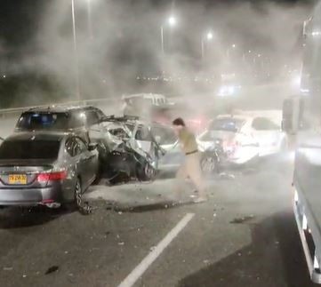 גבר ואישה נהרגו בתאונת דרכים קטלנית בכביש 1 סמוך לירושלים