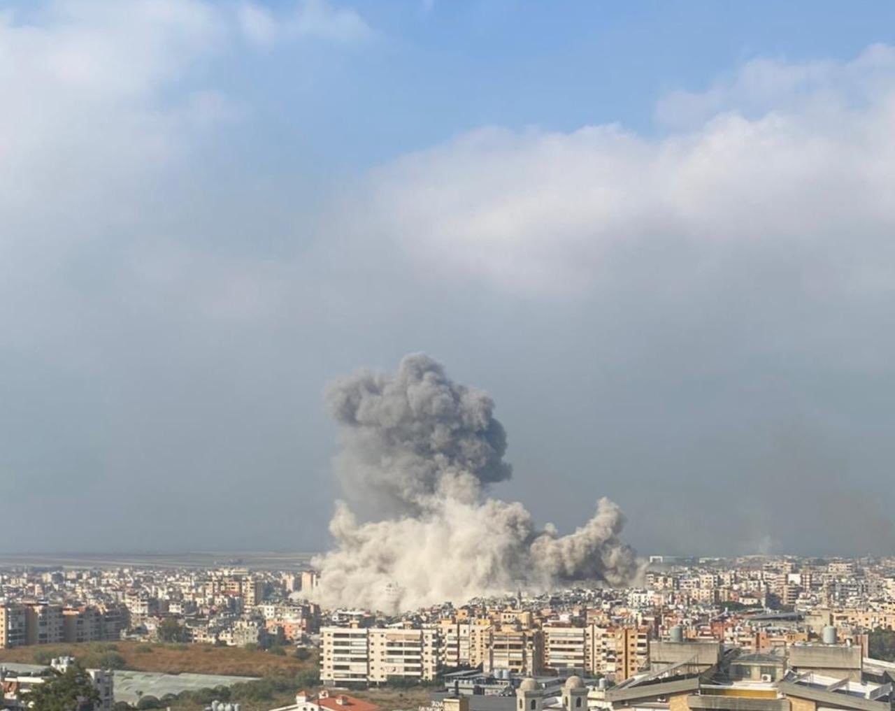 לאחר התקיפות האינטנסיביות הלילה: תקיפה ממוקדת בלב ביירות
