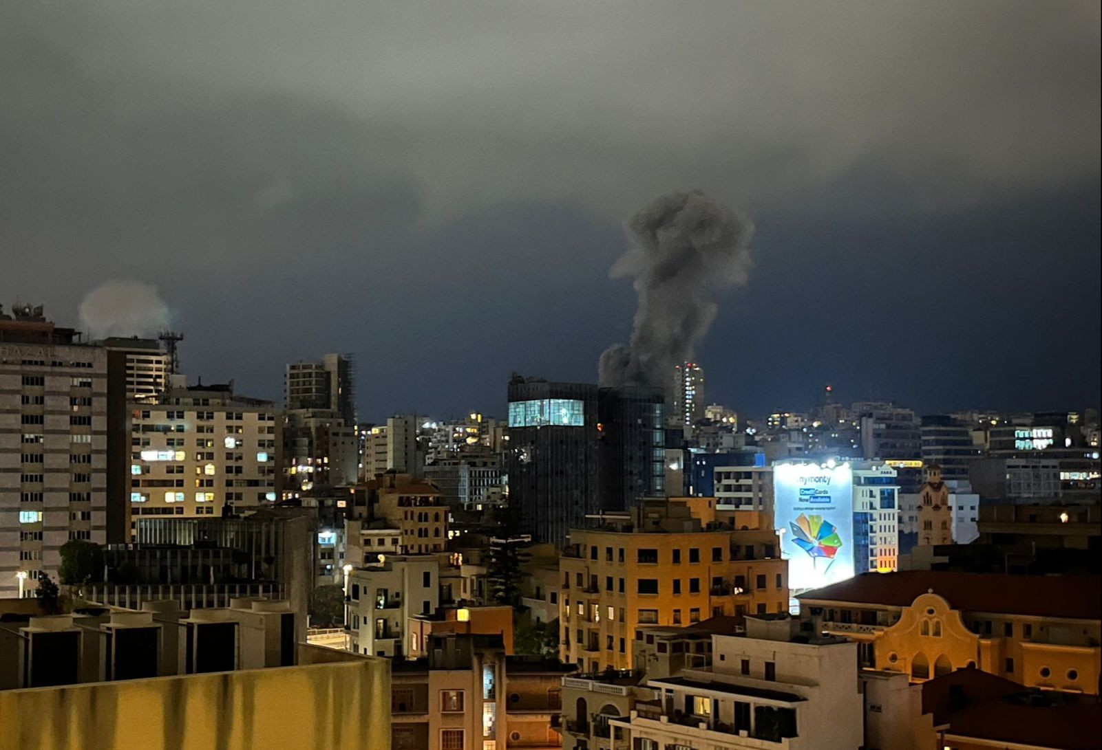 צה"ל תקף מבנה בביירות: באופן חריג - לא ברובע דאחיה | צפו