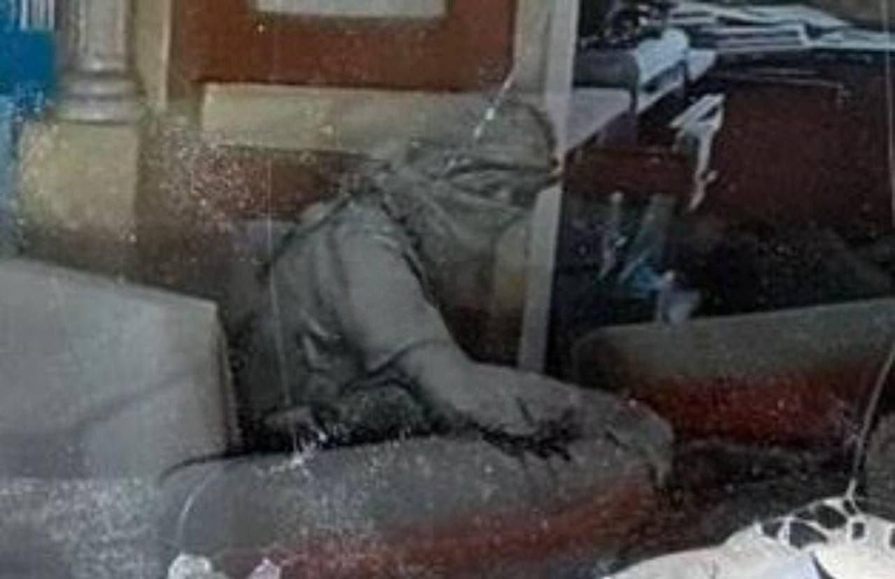 כשהוא רעול פנים: כך נראה סינוואר רגעים ספורים לפני החיסול