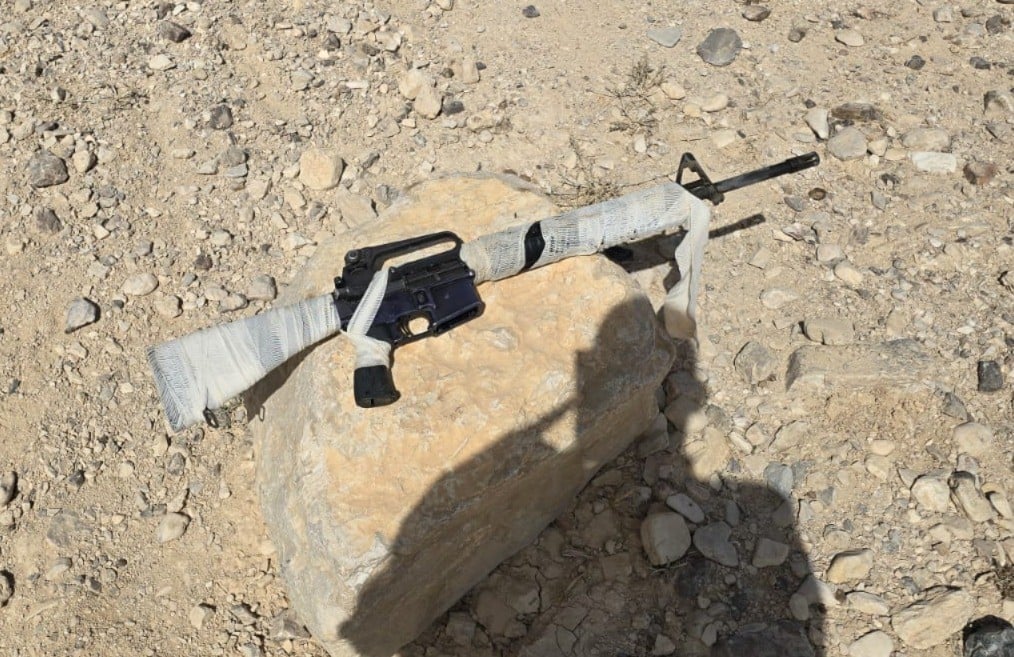 4 פלשתינים חמושים ב-M16 נעצרו לאחר שאיימו על מטיילים יהודים