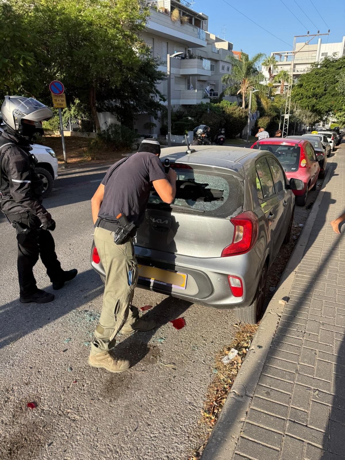 האזעקות במרכז: חלקי יירוט נפלו בהרצליה ובמרכז השרון