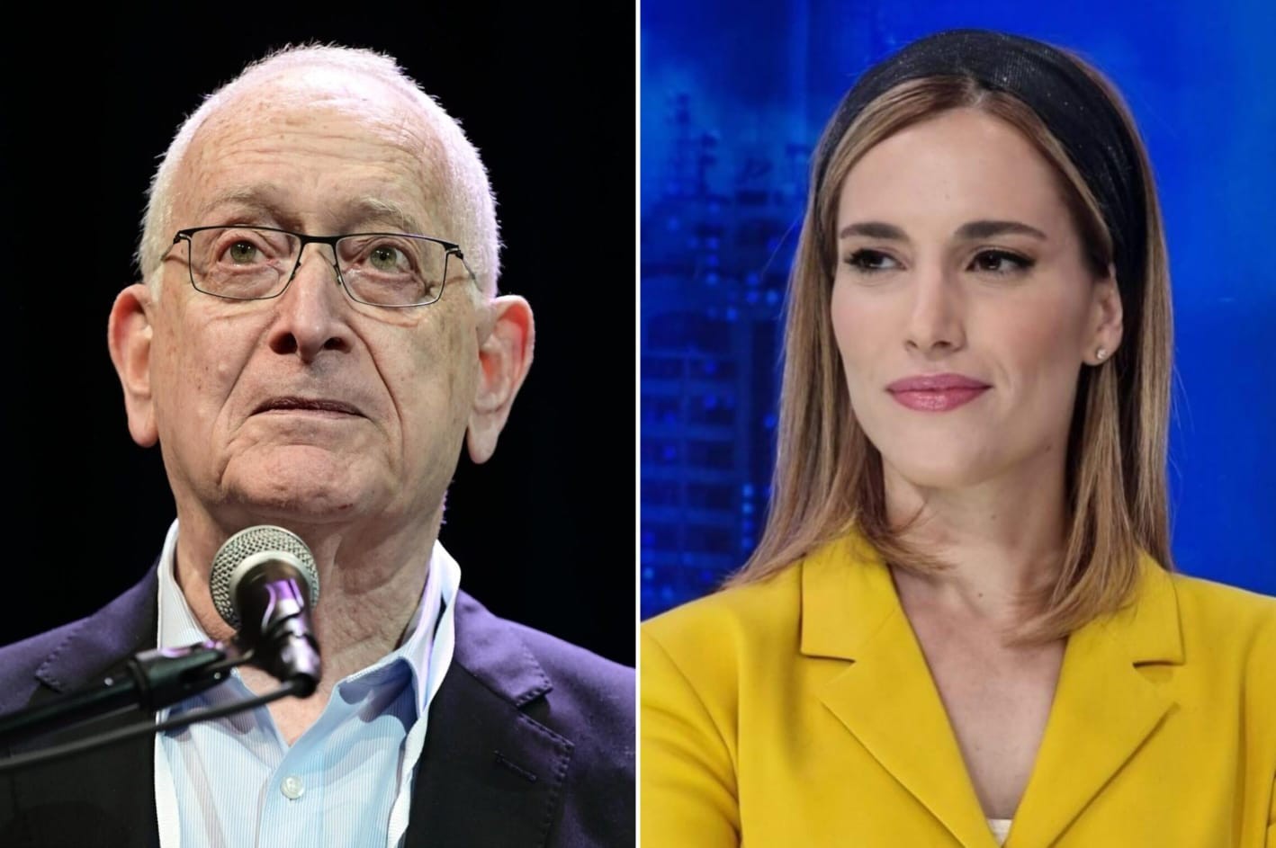 "ביטאון הנוח'בות": מגישת ערוץ 14 על המופע המקומם של עמוס שוקן
