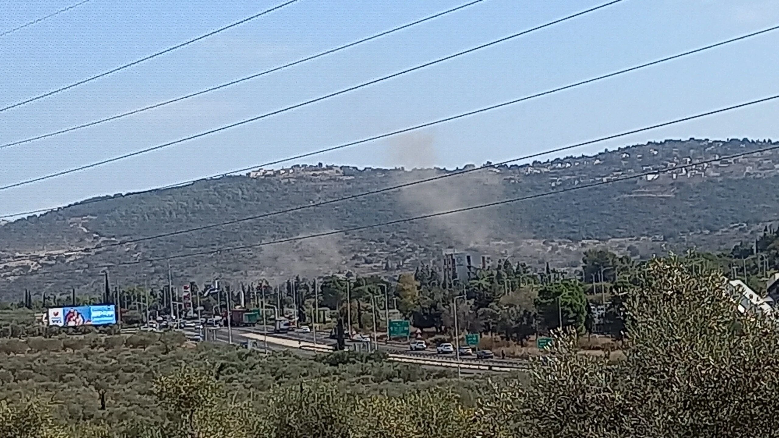 המטח לכרמיאל: 30 רקטות שוגרו מלבנון, 6 נפילות בשטחים פתוחים