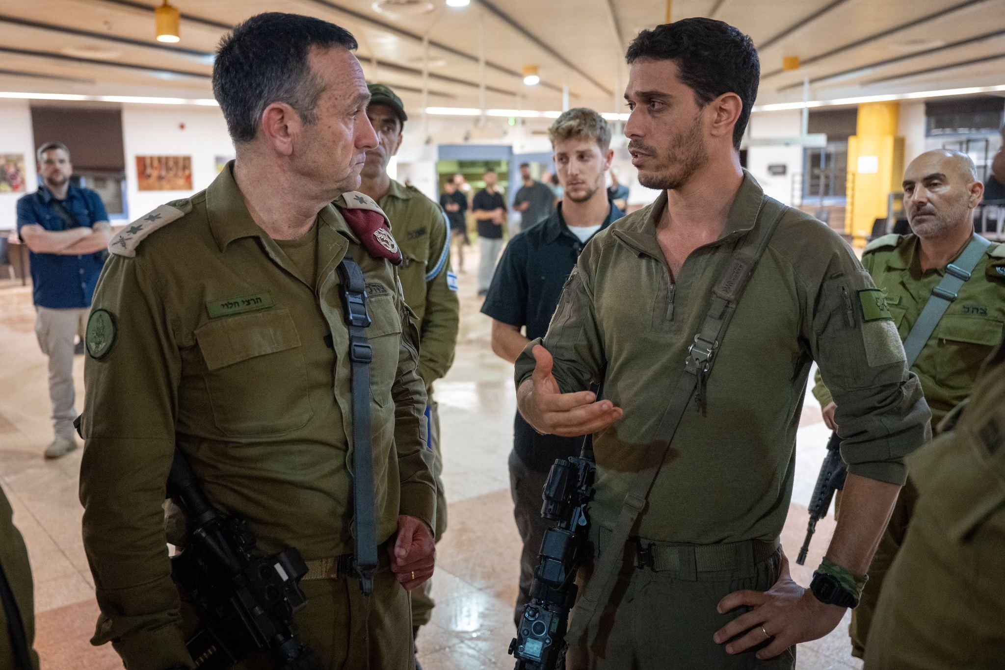 הרמטכ"ל בבא"ח גולני: "תקיפה של בסיס אימונים בעורף היא קשה"