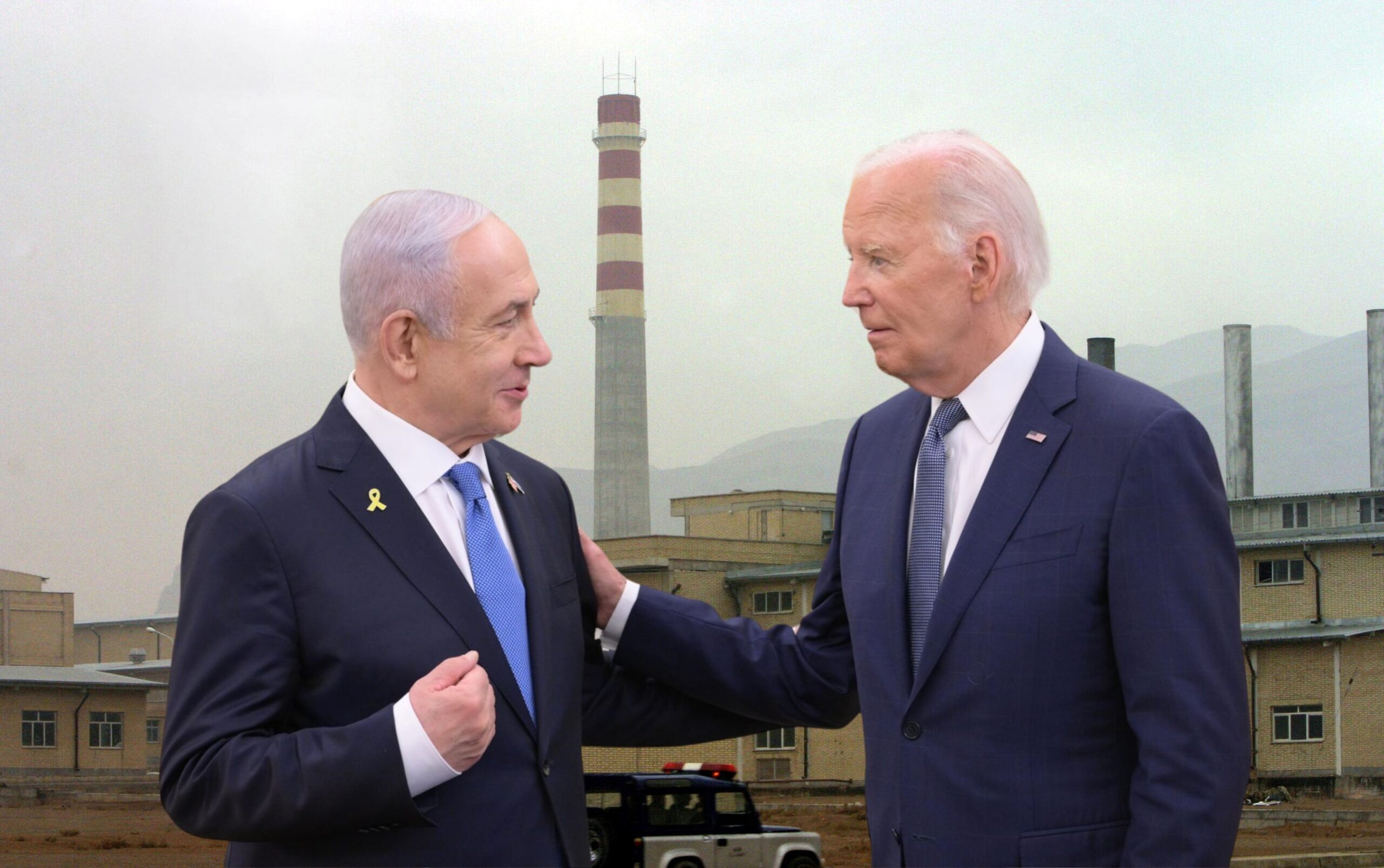 נתניהו וביידן | צילום: עמוס בן גרשום, לע"מ, רויטרס