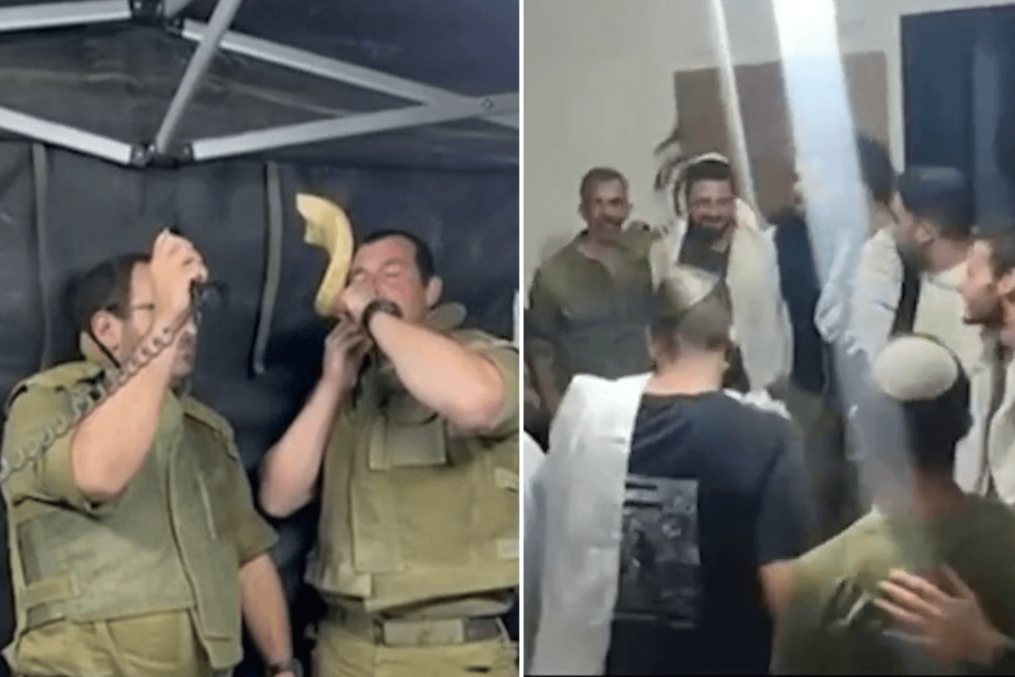 בלבנון, בעזה וביו"ש: צפו ברגעים הכי מרגשים מצאת יום כיפור