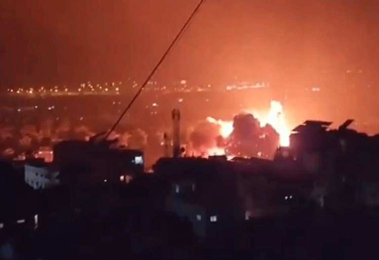 צפו: לבנוני איים על דובר צה"ל בערבית - וקיבל טיל הביתה