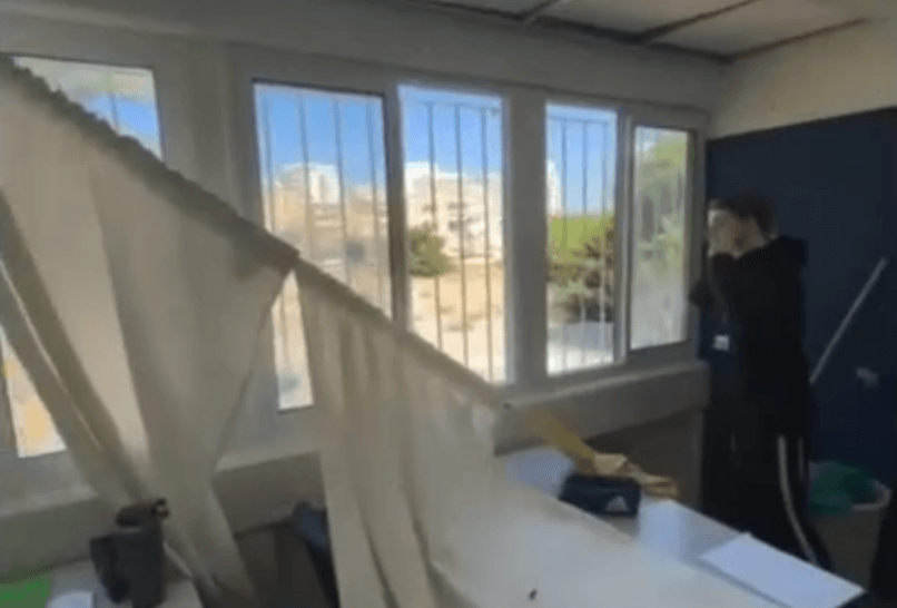 בזמן השיעור: כך הגיבו התלמידים לפגיעה בבית ספר בקריית ים