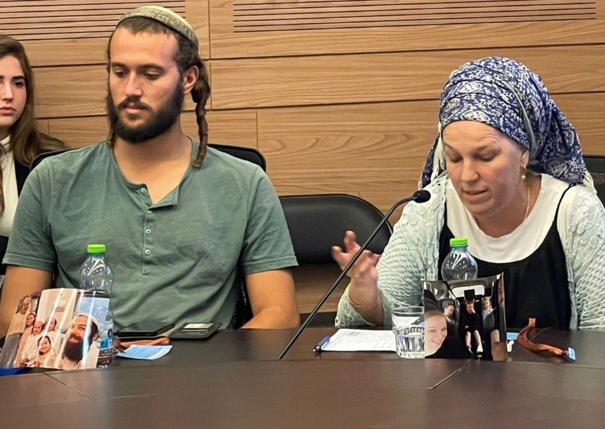 רבקה שפירא אמא של אברהם שפירא | צילום: מתוך הטוויטר של ארגון חוננו