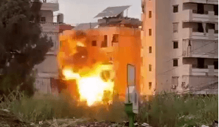 לאחר המטחים הנרחבים: צה"ל תקף שורת מטרות בדאחייה בביירות