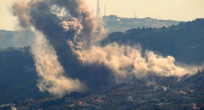 צה״ל תקף תשתיות להעברת אמצעי לחימה בגבול סוריה-לבנון