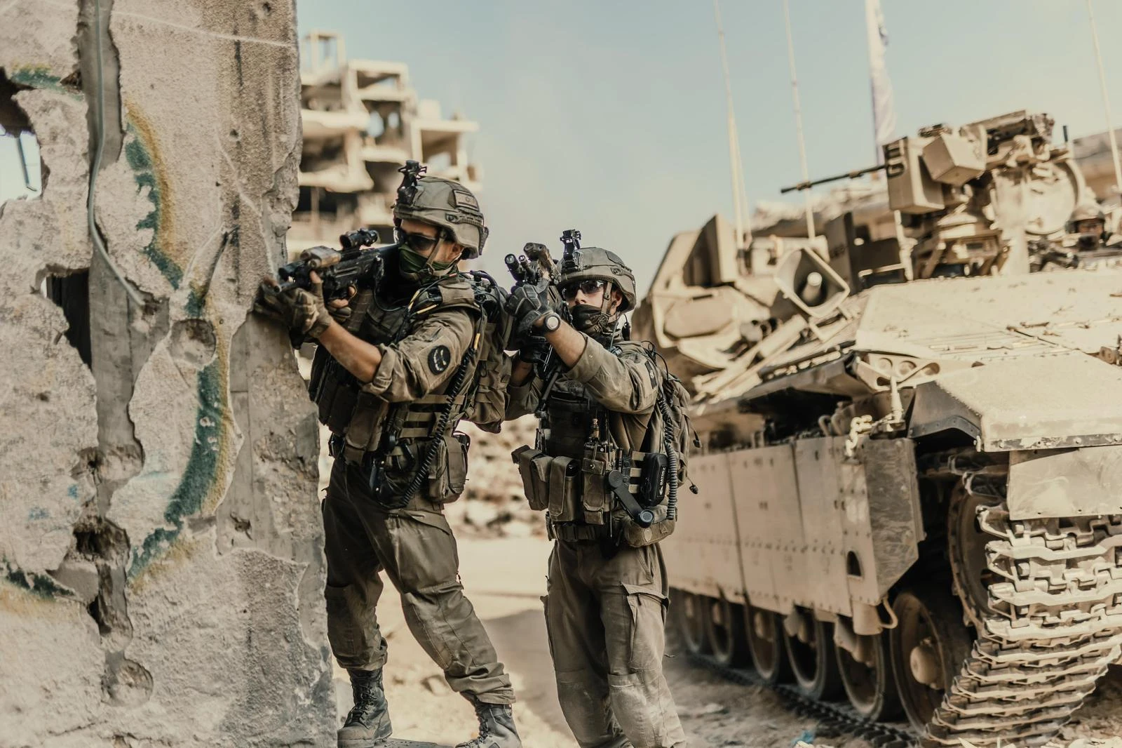 כוחותינו חיסלו מספר מחבלים ששהו במבנה של גדוד ג'באליה בעזה