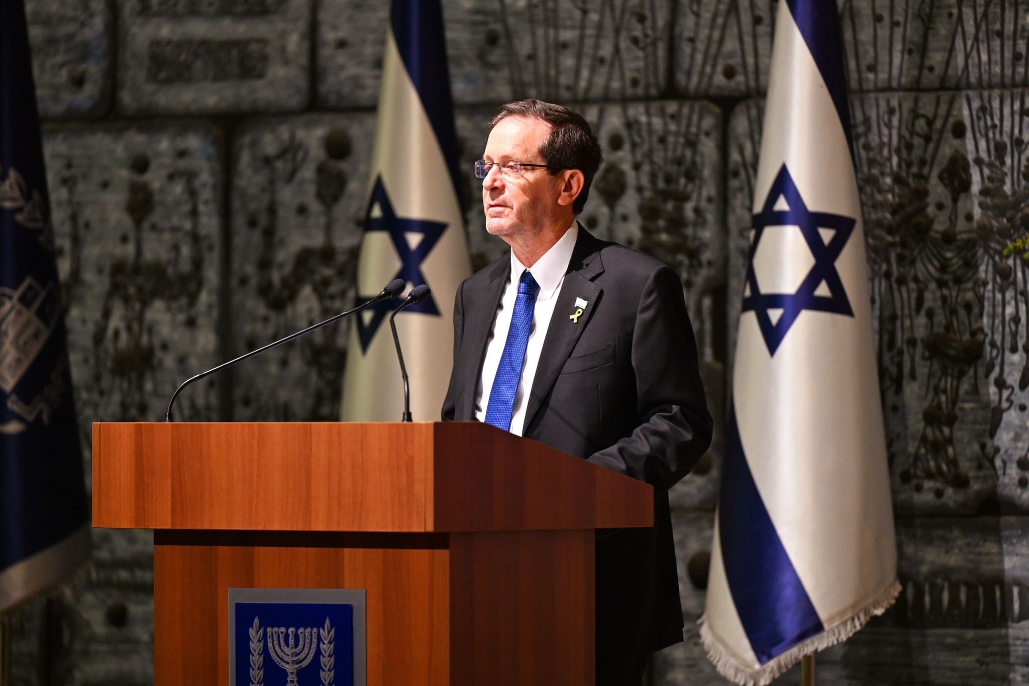 הנשיא הרצוג: "ההסדר המסתמן יצטרך לעמוד במבחן אחד בלבד"