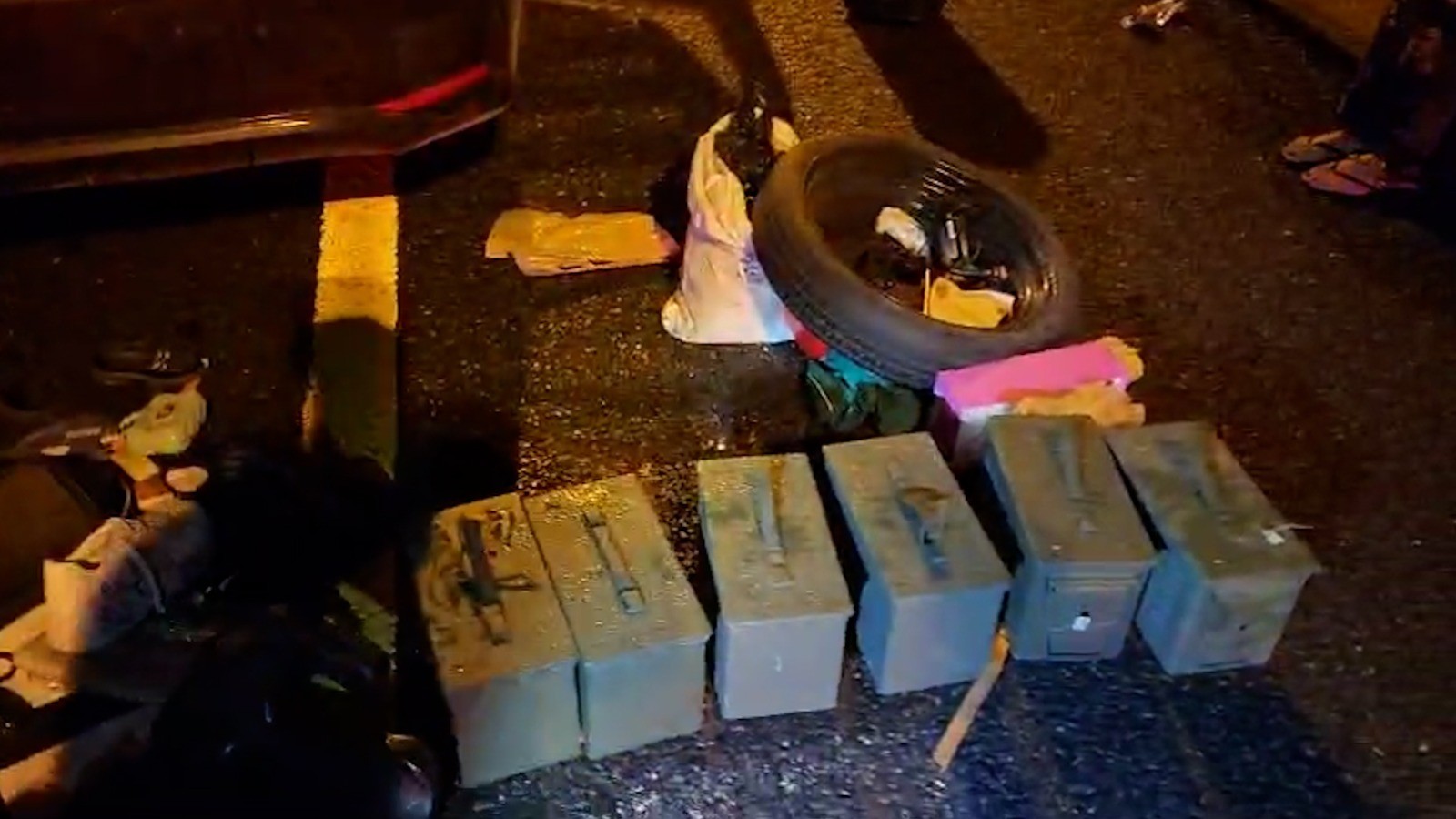 משלוח של 6,000 כדורים נתפס: "החשד - חימוש גורמי טרור ביו"ש"