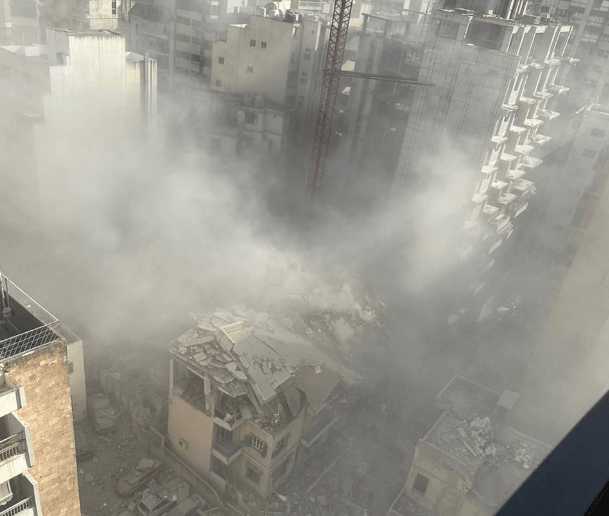 התקיפה הדרמטית במרכז ביירות: מחוסל ו-3 פצועים | תיעודים