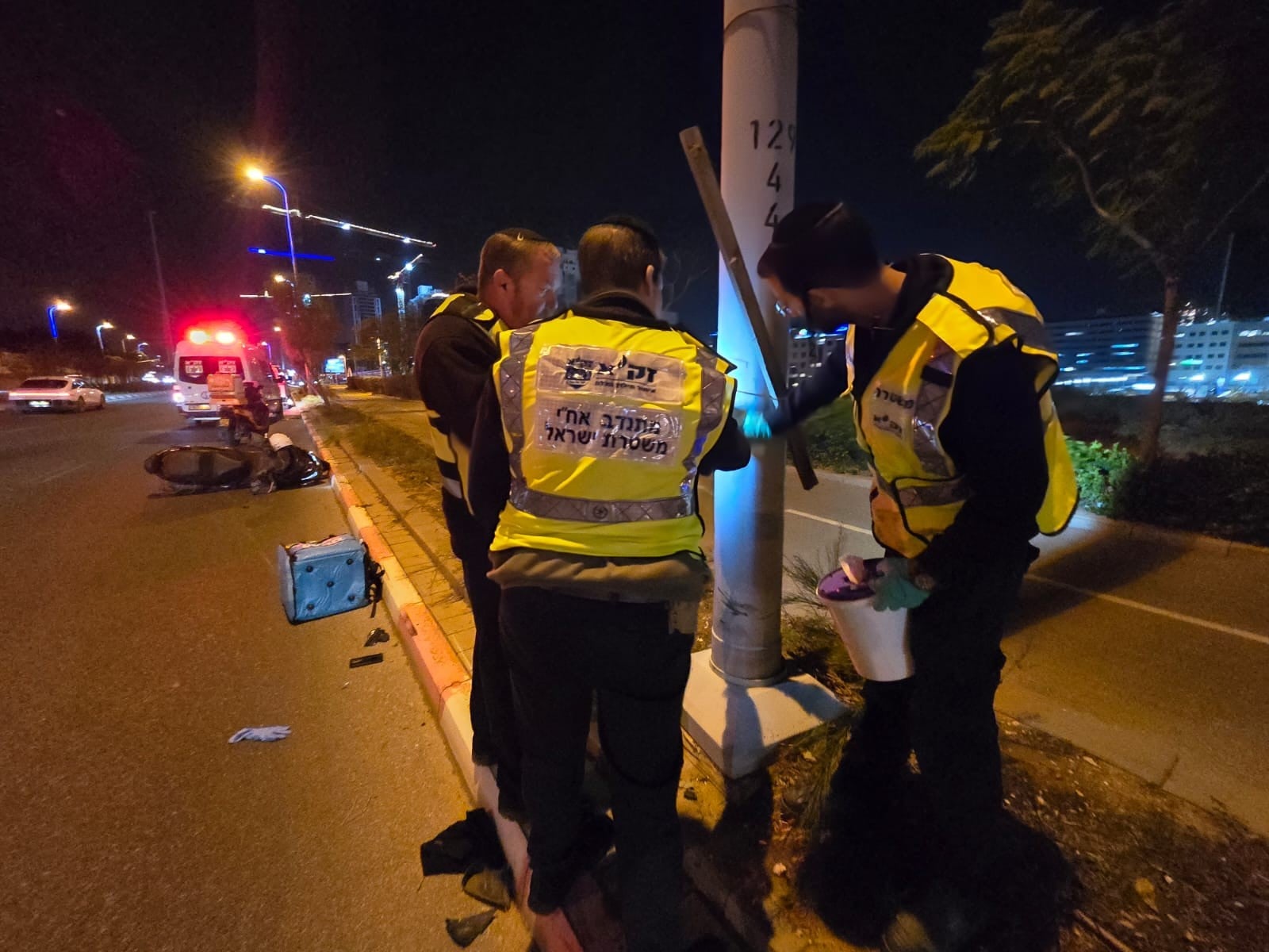 תאונה קטלנית בפתח תקווה: רוכב קטנוע נהרג