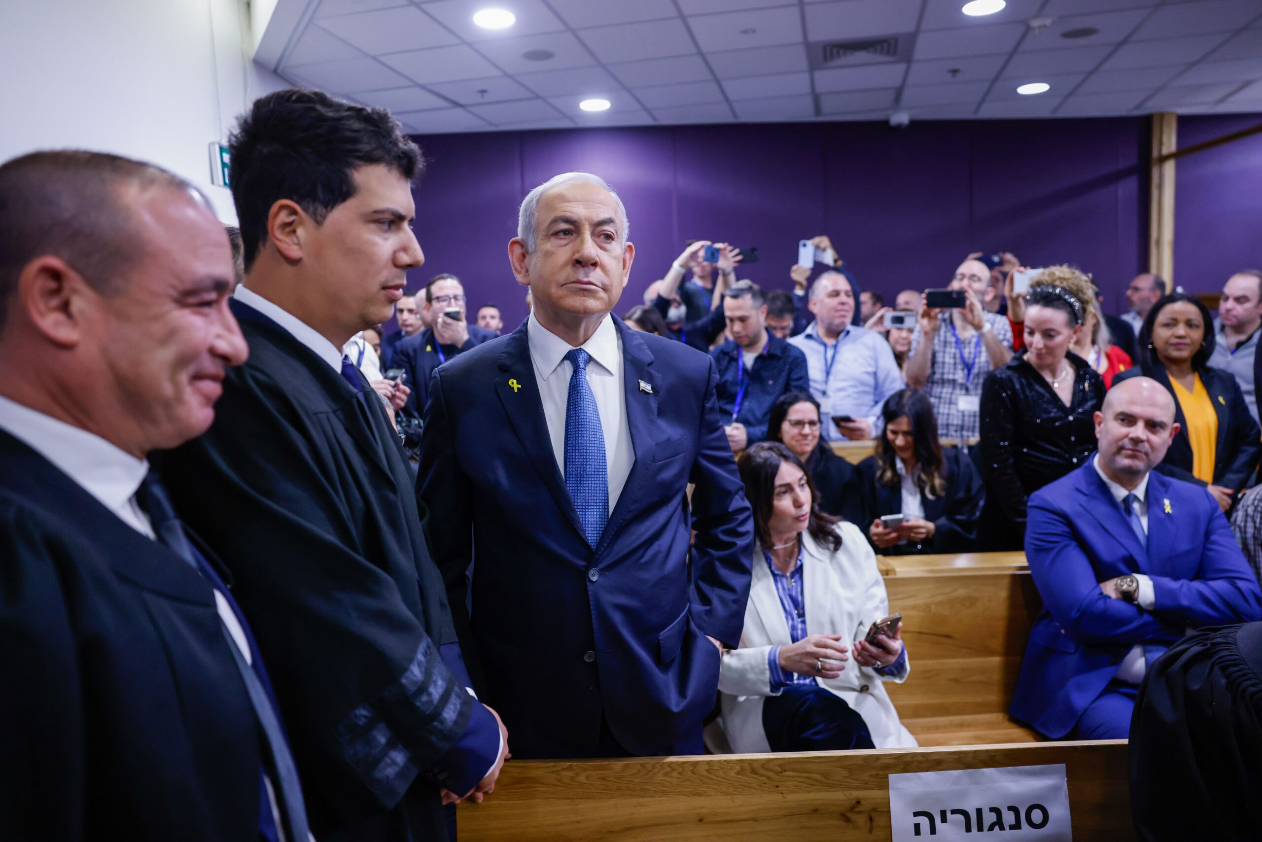 המסר שהעביר נתניהו ברשת החברתית - במקביל לדיונים בבית המשפט