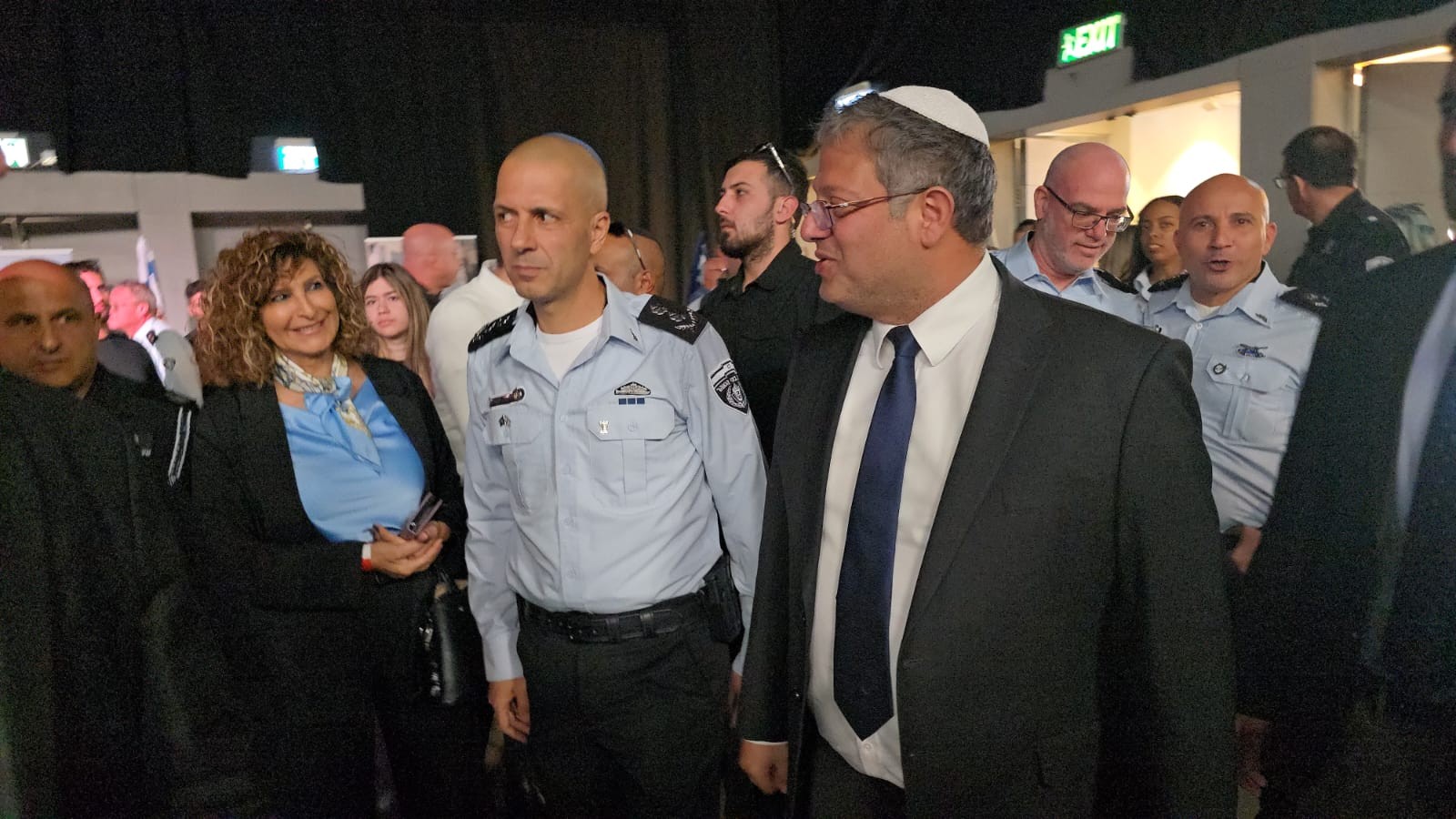 לראשונה מאז החקירה: נציב שב"ס בהופעה פומבית לצד השר בן גביר