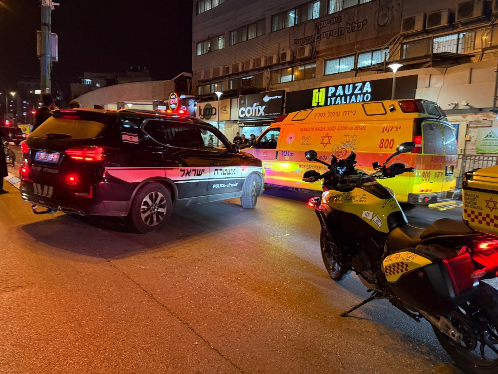 המשטרה קבעה: אירוע הדריסה בבני ברק - פיגוע על רקע לאומני