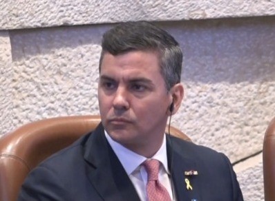 נשיא פרגוואי: "טבח השבעה באוקטובר היה על כל האנושות"